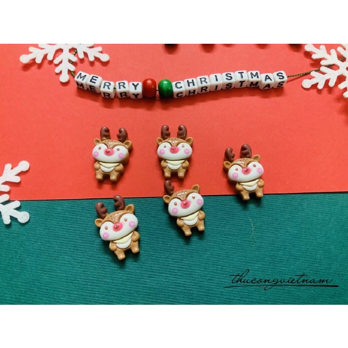 Charm, mô hình phụ kiện mini trang trí Giáng Sịnh