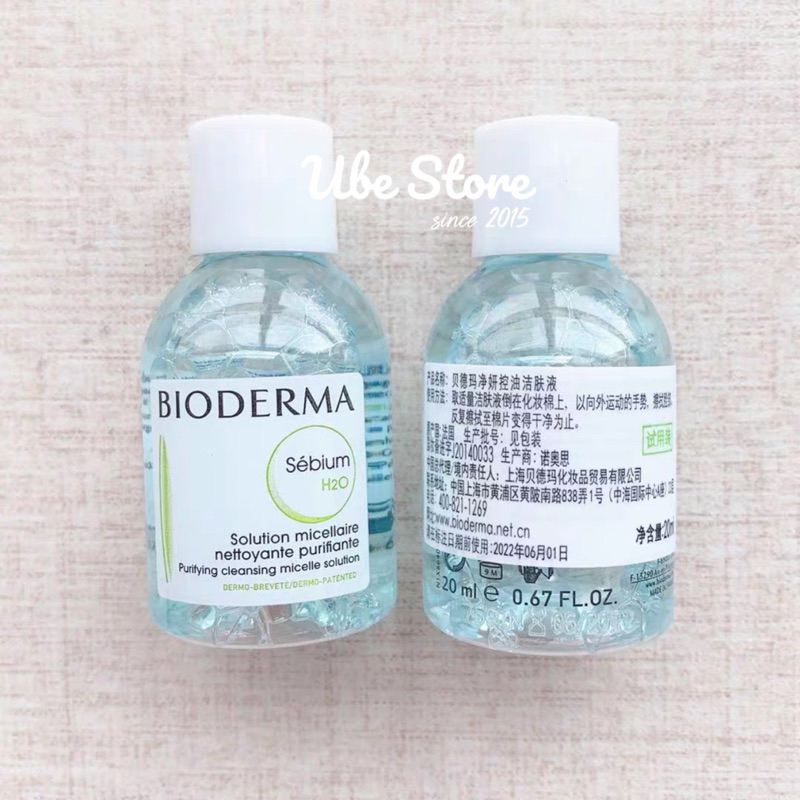 TẨY TRANG BIO XANH LÁ 20ML
