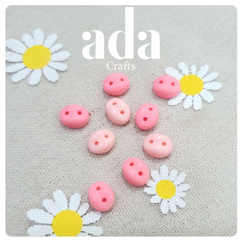 Mũi heo nhựa 2 màu  - ada.crafts