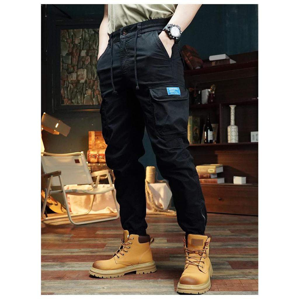 Quần Jogger Kaki Túi Hộp Cao Cấp Chuẩn Hàng Xuất - Nam,Nữ Mặc Đều Đẹp, Lên Form Chuẩn Dáng - JG09
