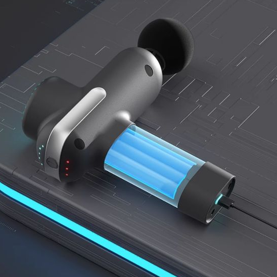 Máy massage BOOSTER LIGHTSABER MINI - 85W, 6 Đầu, 5 Tốc Độ