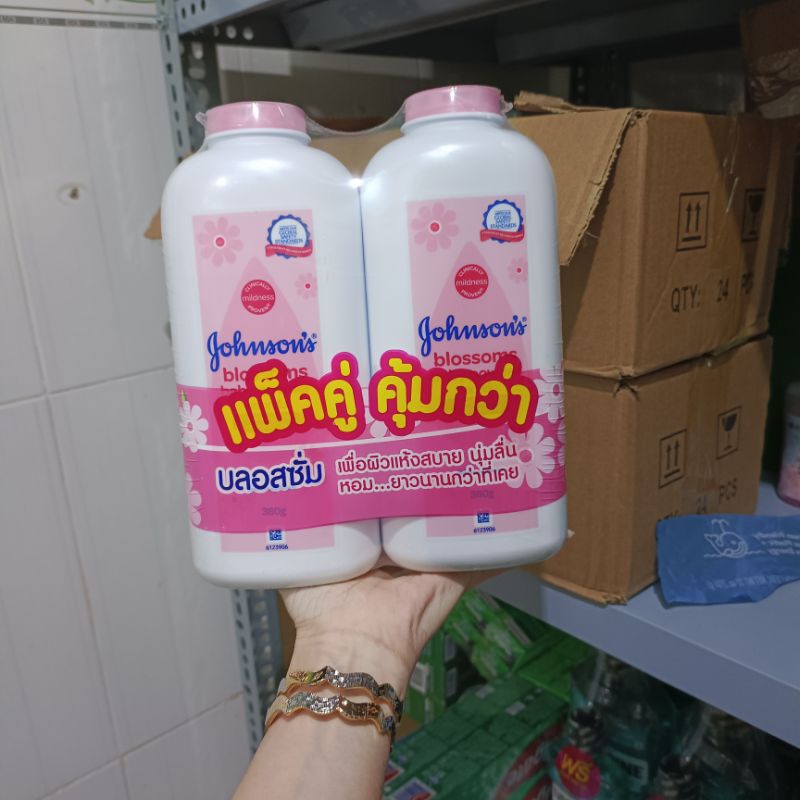Phấn thơm johnson's baby 100gr thái lan chính hãng