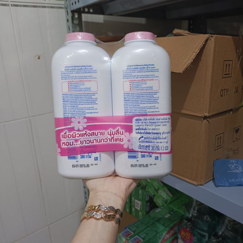 Phấn thơm johnson's baby 100gr thái lan chính hãng