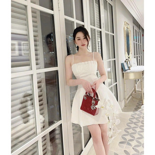 Đầm tapta phối lựa xước