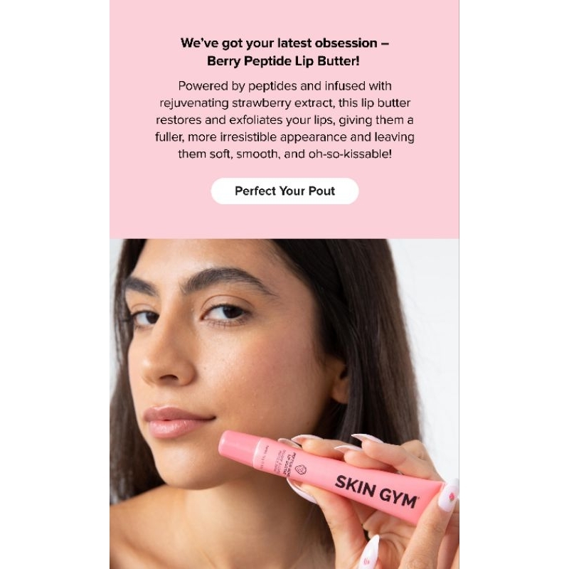 Son Dưỡng Môi Skin Gym Berry Peptide Lip Butter