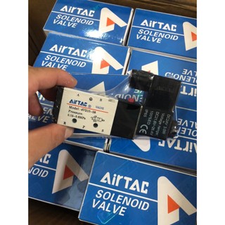 Van hơi điện từ solenoid 5/2 4v210 airtac ( loại 1)
