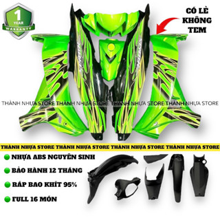 Dàn áo sirius xanh chuối đen tem lửa (Xem mô tả)