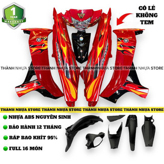 Dàn áo sirius đỏ đen tem lửa