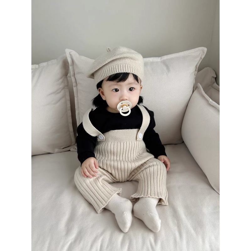 (ORDER) SÉT ÁO LEN + yếm xinh cho bé
