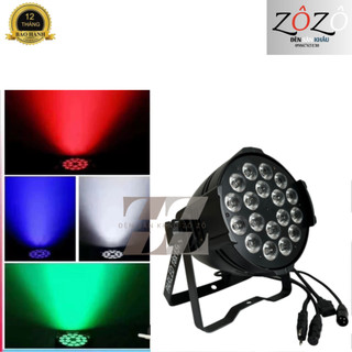 Đèn sân khấu par 18 bóng x 15w led 8in1 rgbw