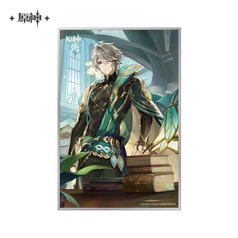 Shikishi ảnh trang trí Alhaitham Genshin Impact chính hãng official