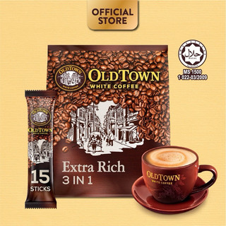 Cà Phê Trắng OldTown Extra Rich - Đen đậm đặc