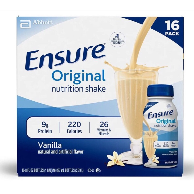 Thùng Sữa Ensure nước 237ml