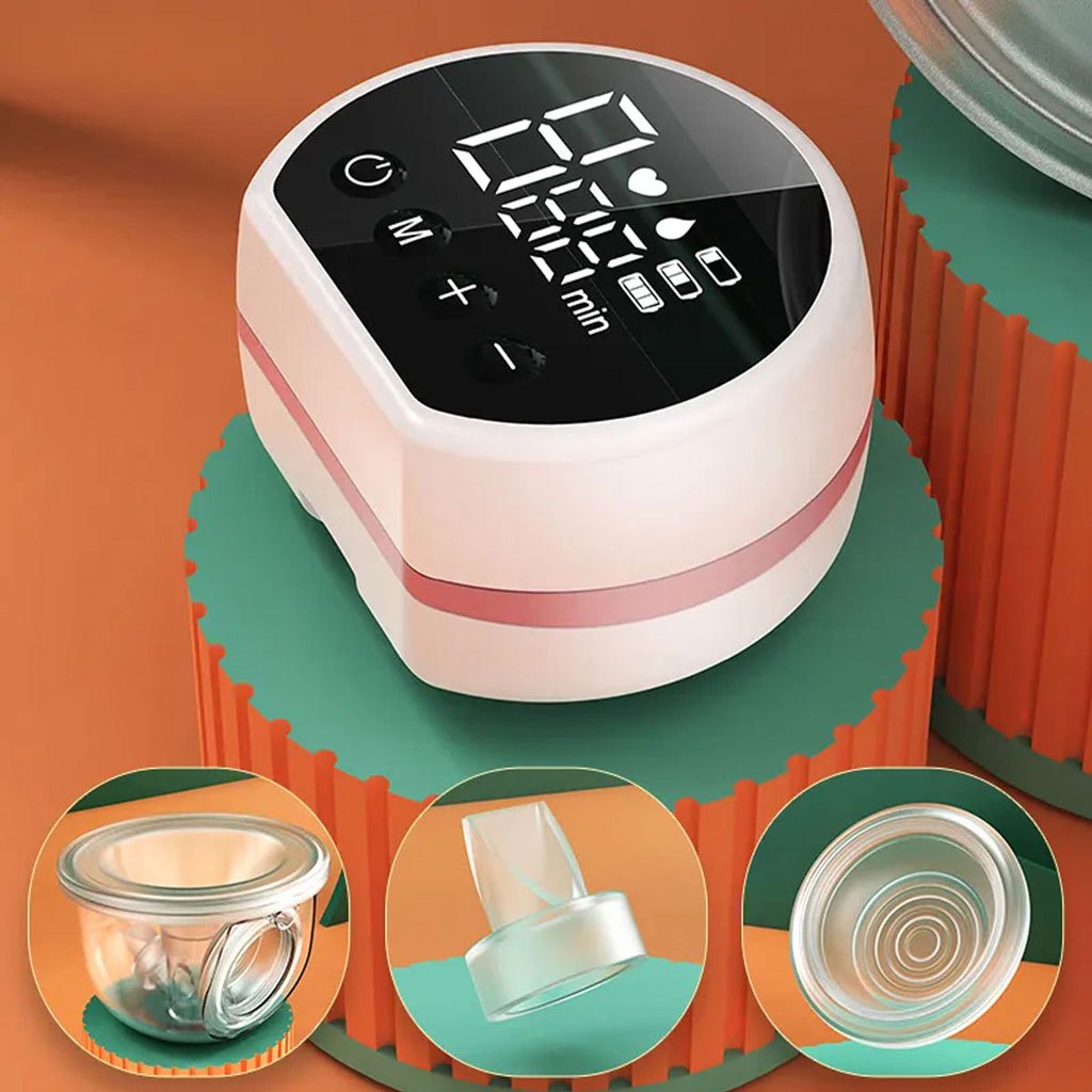 Máy Hút Sữa Không Dây Rảnh Tay Cao Cấp Máy Hút Sữa Đơn Massage Kích Sữa Máy Vắt Sữa Thông Minh Êm Ái Sạc Pin Tiện Lợi