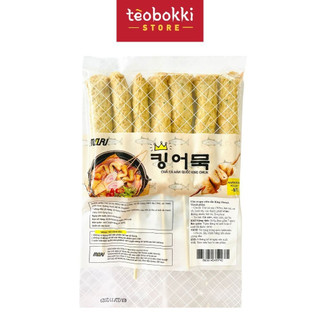 Chả cá que, chả cá que xiên sẵn Tèobokki 245g, 300g