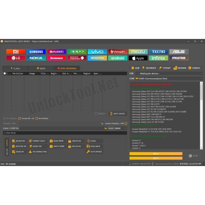 Tài khoản unlocktool Gói ngày giá rẻ