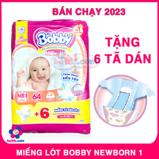 Miếng lót sơ sinh bobby newborn 1 64 miếng