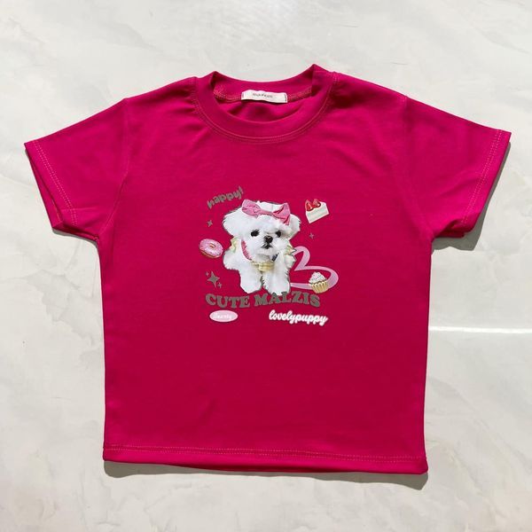 Áo Croptop In Hình