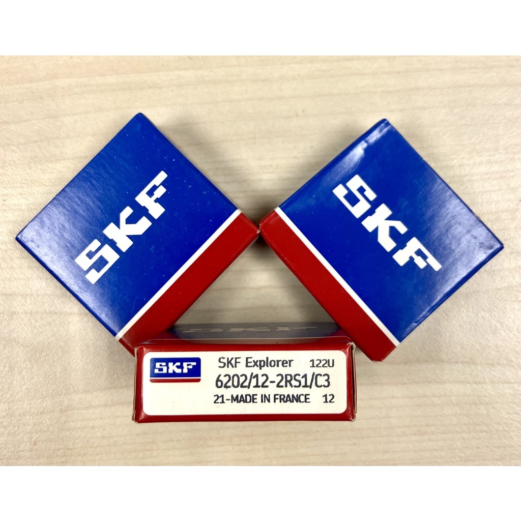 Vòng Bi Chính Hãng SKF 6202/12 lỗ 12 dùng chế mâm