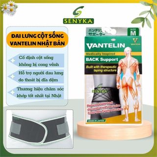 Đai Lưng Cột Sống Vantelin hỗ trợ Giảm Đau Lưng, giúp Cố định Cột sống, người thoái hóa cột sống TPN9.27