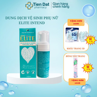 Dung Dịch Vệ Sinh Intend ELITE - Dạng bọt tinh chất trầu không, thơm hơn, tạm biệt mùi hôi khí hư vùng kín