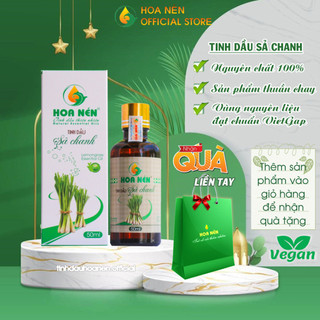 Tinh dầu Sả Chanh nguyên chất 30ml_Khử mùi, diệt khuẩn, đuỗi côn trùng