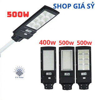 Đèn Năng Lượng Mặt Trời,Đèn Led trang tri Liền Thể 500w, 400w Cảm Biến Chuyển Động,BH 2 năm