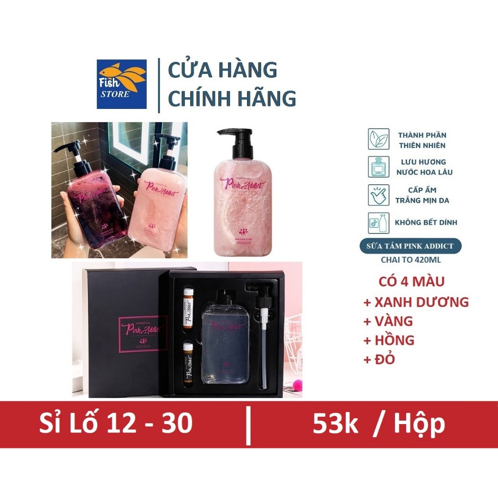 Sữa Tắm Nước Hoa Pink Addict