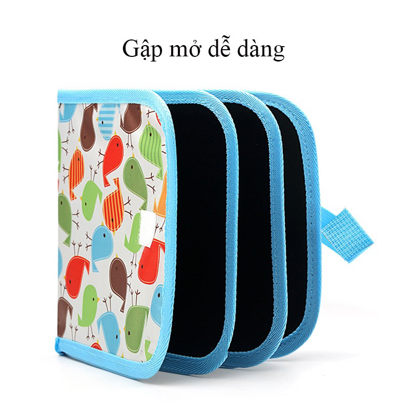 Sổ vẽ tự xoá graffiti phát sáng cho bé mẫu mới tặng kèm bút và bông lau