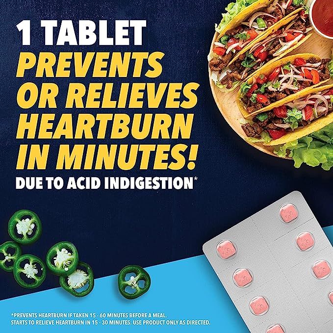 Viên Uống Giảm Chứng Đầy Hơi, Khó Tiêu Và Ợ Nóng Pepcid AC Original Strength 10mg 90 viên