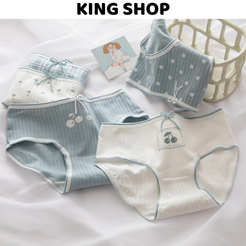 Quần lót nữ cotton cute hoạt hình phong cách baby siêu xinh Kingshop L631