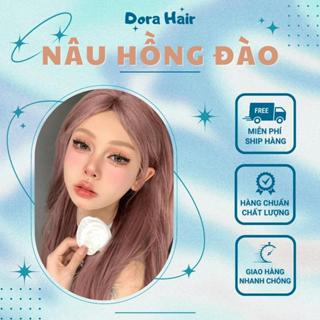 Thuốc Nhuộm Tóc Màu NÂU HỒNG ĐÀO Cần Tẩy, An Toàn Khi Sử Dụng | Dorahair, Dorahairs