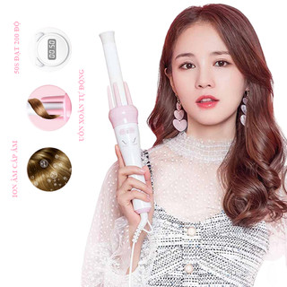 Máy Uốn Xoăn Xoay Tự Động 360 Vivid & Vogue - Gậy Uốn Tóc Tự Động Làm Xoăn Cực Nhanh