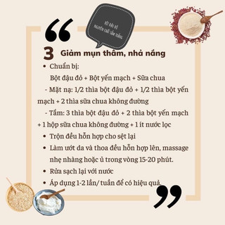 Bột cám gạo đậu đỏ 100gr