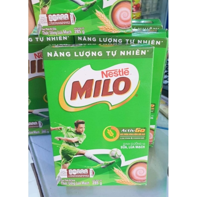 Sữa Bột Milo Nestle Hộp Giấy 285g