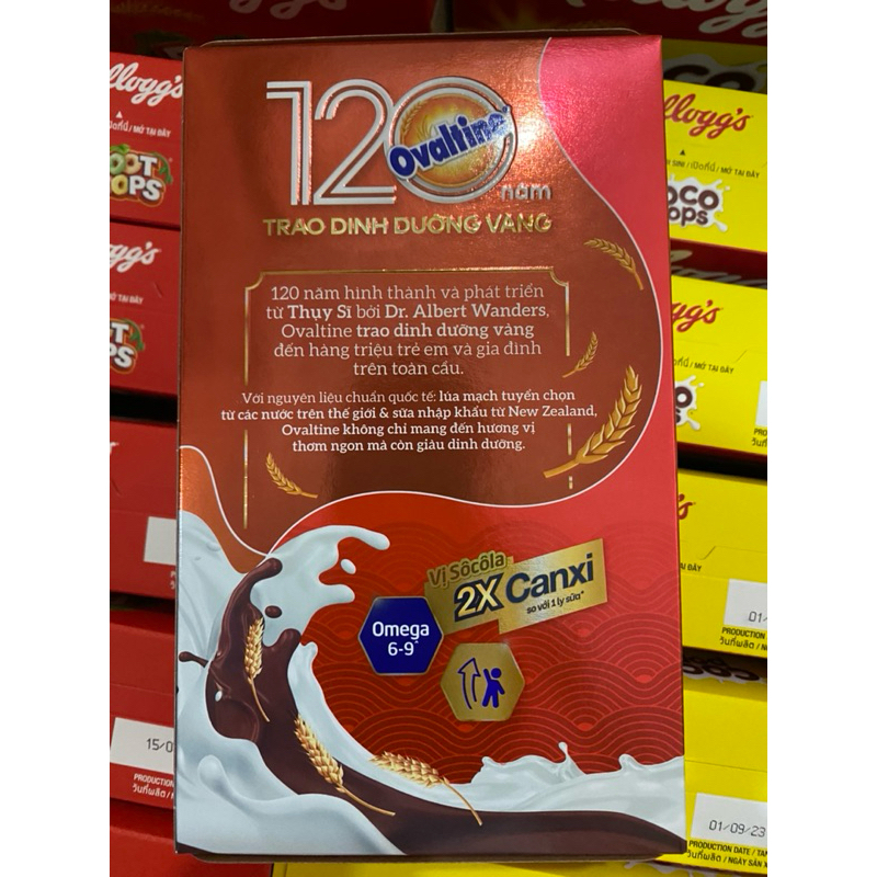 Bột Cacao Lúa Mạch Ovaltine - hộp 285g Date 3/2025