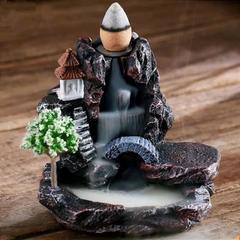 Thác Khói Trầm Hương Thác Khói Ngược Tiểu Cảnh