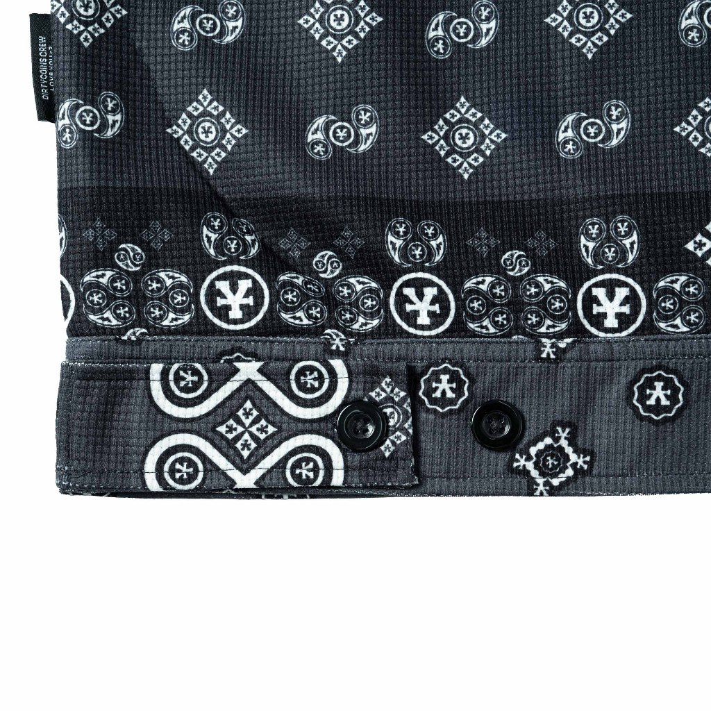 Áo Khoác DirtyCoins Bandana Shirt Jacket - Black