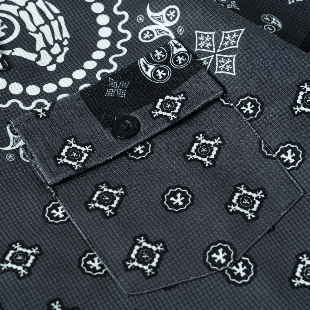 Áo Khoác DirtyCoins Bandana Shirt Jacket - Black