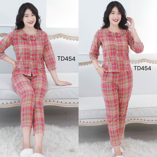 Bộ mặc nhà chất lụa mềm mát, thấm hút mồ hôi, có đủ size theo số đo