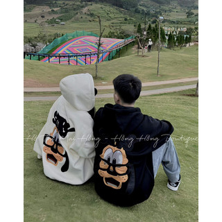 Áo hoodie Chó vàng đeo kính tai dài H2A965