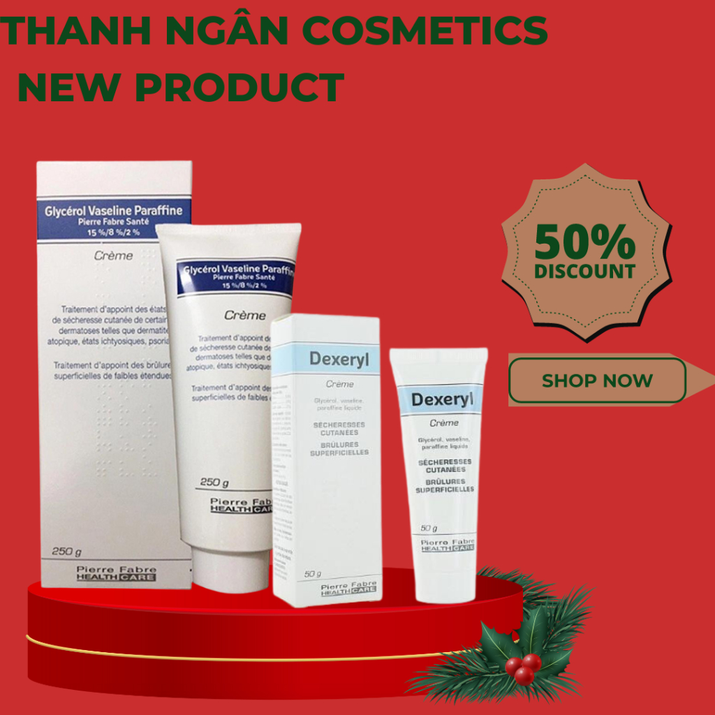 Kem nẻ chàm Pháp Dexeryl 50g & 250g