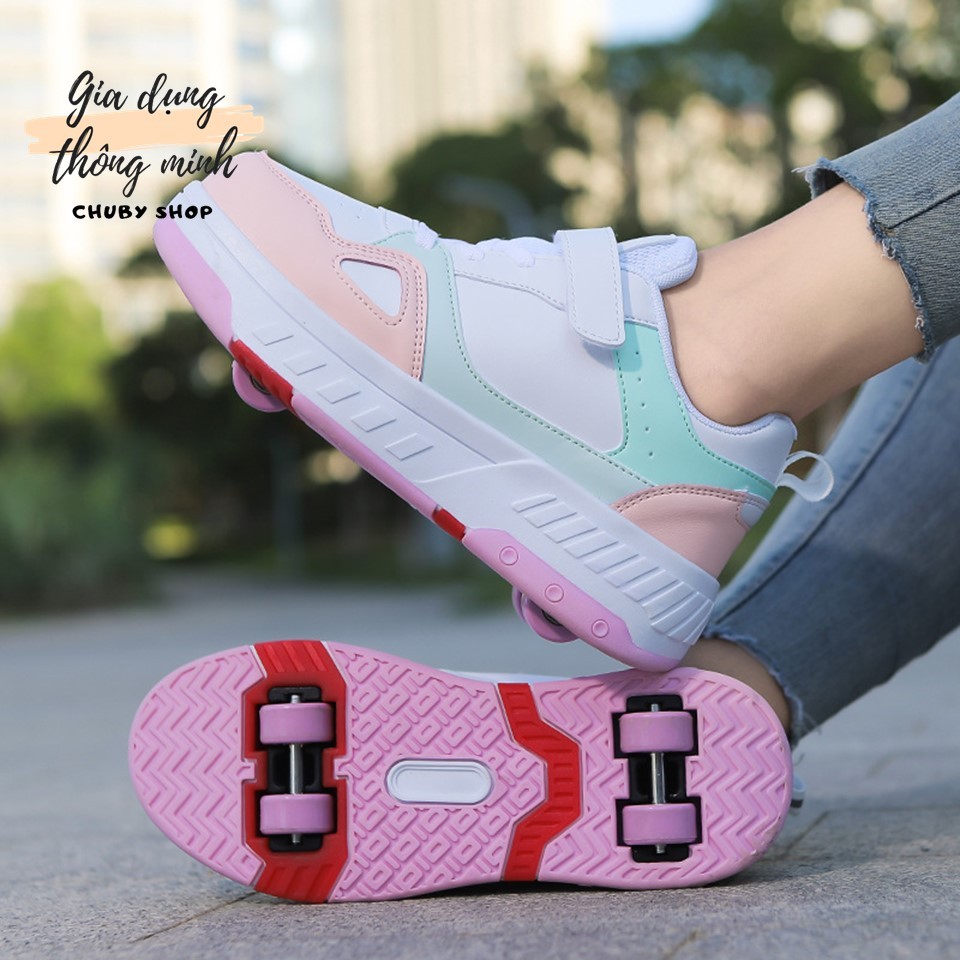 Giày trượt, giày patin gấp bánh, gấp gọn xinh xắn Chuby Shop