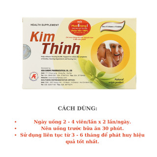 KIM THÍNH - Hỗ trợ tăng cường thính lực