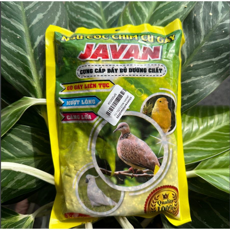 Thức ăn hạt ngũ cốc chim cu gáy JAVAN - 500g