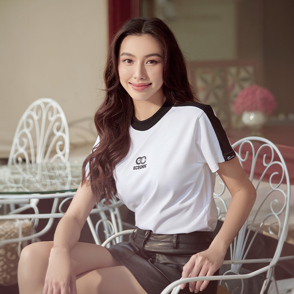 Áo Phông Baby Tee ECOCHIC BASIC Local Brand Chính Hãng Unisex Form Ôm Premium Cotton 100% F126