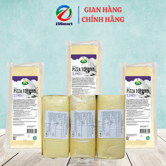 Phô mai mozzazella kéo sợi Vilvi thơm béo