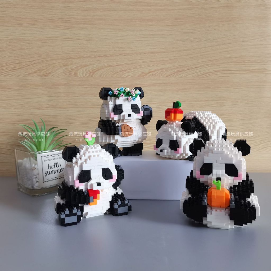 Đồ chơi lắp ráp chim sẻ đáng yêu