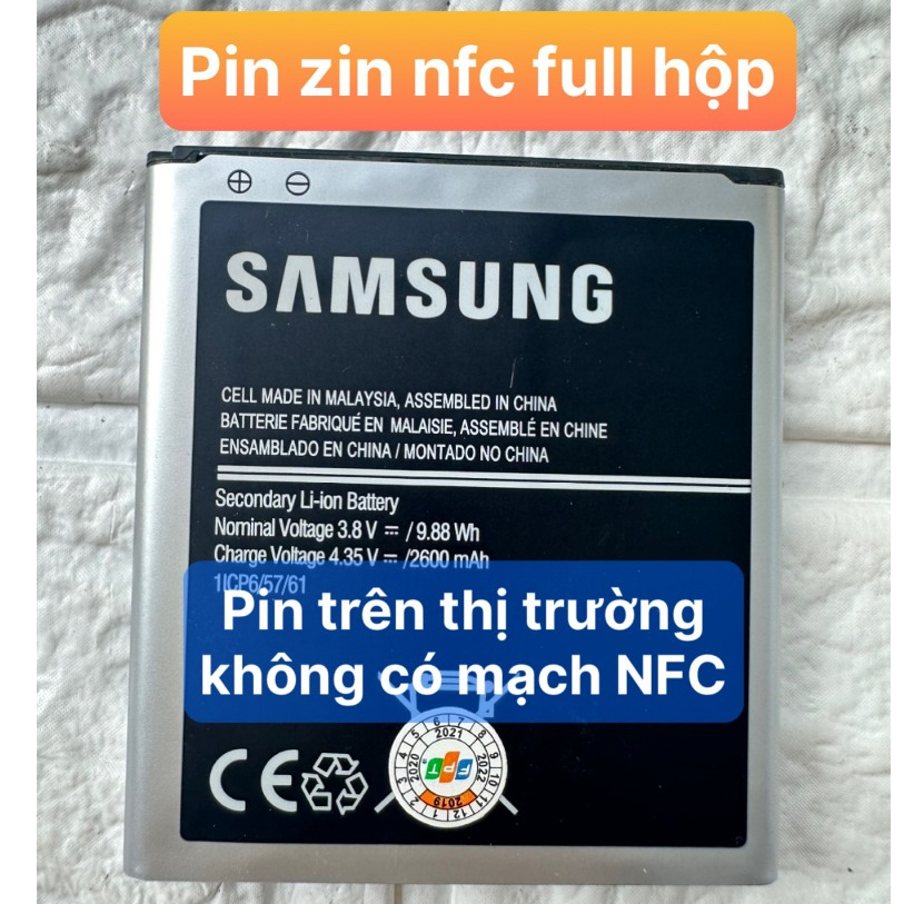 Pin Samsung Galaxy J2 Pro chính hãng J250