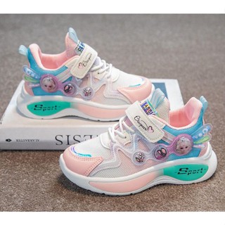 Giày thể thao cao cấp thoáng mát công chúa elsa cho bé gái đi chơi diện tết